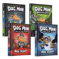神探狗狗的冒险Dog Man全4册精装合售幽默漫画彩页桥梁书