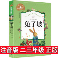 兔子坡注音版三年级二年级一年级正版书籍美罗伯特.罗素国际课外书大奖书籍精装版小学生课外书 兔子破课外阅读书籍6-7-8-