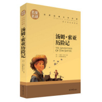 ()名家名译 文学名著 原汁原味读原著 汤姆索亚历险记 儿童励志成长文学 青少年名著书籍 课外名著