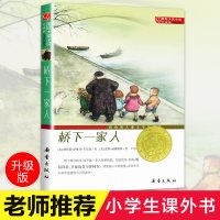正版国际大奖小说升级版—-桥下一家人— 7-10-12-14岁青少年少儿童文学故事图书籍 三四五六年级中小学生课外小说阅