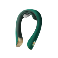 SKG颈椎按摩器全新k5-2颈部肩颈脖子智能脉冲护颈仪-绿色