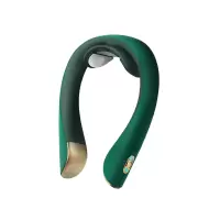 SKG颈椎按摩器全新k5-2颈部肩颈脖子智能脉冲护颈仪-绿色
