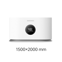 大宇(DAEWOO)电热毯双人水暖毯水循环除湿暖炕家用安全取暖器 可烘被加热垫DY-ST08(1500*2000mm)