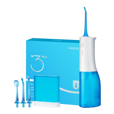 素士(soocas)冲牙器 水牙线 电动洗牙器 便携立式洁牙器 W3pro