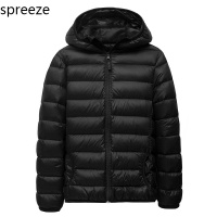 spreeze 2019新款bala女童男童轻薄款羽绒服儿童中大童外套春秋装