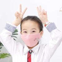 3个儿童口罩纯棉防雾霾尘秋冬季可水洗男童女童小孩专用婴幼儿卓