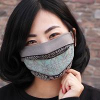 不雾眼镜桑蚕丝口罩透气真丝防晒超薄超大透气夏季口罩防紫外线