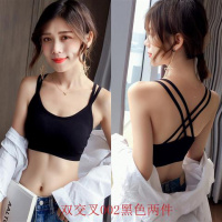 80-160斤 美背内衣女学生韩版无钢圈抹胸背心运动内衣防下垂文胸