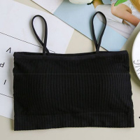 内衣女学生韩版初中生吊带打底背心性感少女性感外穿裹胸抹胸文胸