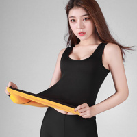 双层加厚-秋冬季新款加绒托胸显瘦美体哺乳保暖内衣背心马甲女