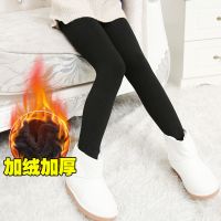 女童打底裤一体绒踩脚儿童裤子加绒加厚保暖裤冬款小女孩棉裤外穿
