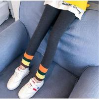 女童打底裤秋冬款女孩加绒裤子儿童加厚长裤小中大童一体绒外穿裤