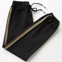 男女童运动裤秋冬加绒加厚女孩秋装中大童外穿宽松儿童休闲长裤子