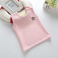 儿童马甲宝宝保暖背心婴儿套头女童加绒坎肩男童加厚打底童装秋冬