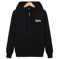 秋冬春款开身卫衣男加绒休闲拉链连帽衫卫衣男士上衣运动韩版外套