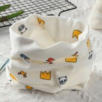 儿童围脖男纯棉女围巾秋冬宝宝防风婴儿冬季保暖小孩韩版套头脖套