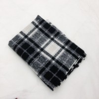 Greenhouses复古英伦格子仿羊绒围巾女冬季加厚保暖长款披肩百搭