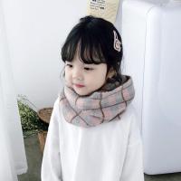儿童围巾秋冬韩版男童女童针织毛线小孩围脖宝宝套头保暖脖套 潮