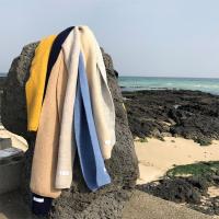 大sim 炒鸡百搭保暖搭配bi备7色百搭毛线围巾围脖女韩国冬装新款