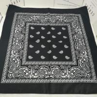 涤纶大方巾腰果花嘻哈头巾hiphop头巾街舞发带韩国时尚围巾围脖潮