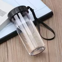 [新年特卖]便携小可爱简约防漏网红随手杯防摔塑料水杯杯子女学生韩版男儿童 吉祥鹤