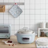 [新年特卖]隔水炖电炖盅家用全自动电炖锅煲汤锅陶瓷砂锅煮粥神器 吉祥鹤