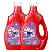 [品牌优选]奥妙(OMO) 全自动深层洁净洗衣液3kg 含金纺馨香精华 怡神薰衣(新老包装随机发货) 薰衣草3kg*2