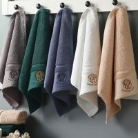 3条装 高性价比方巾纯棉洗脸巾全棉小号四方巾擦手巾挂式柔软吸水