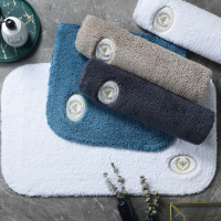 纯棉卫生间地垫 浴室门口吸水脚垫洗手间厕所防滑垫子家用 加厚款