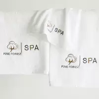 SPA浴巾家用纯棉吸水大人男女情侣酒店白色美容院专用裹胸大毛巾