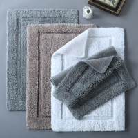 800克全棉加厚 浴室纯棉吸水地垫卫生间洗手间厕所门口防滑脚垫子家用