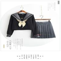 [单件/1套可选]水手服长袖学生JK制服春秋女校服班服学院风套装 莎丞