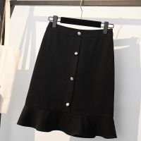 2020夏季新款大码女装新款夏季百搭高腰胖mm中长款显瘦半身裙减龄 莎丞