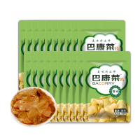 巴康菜 香油榨菜片58gX30袋 涪陵榨菜 腌制泡菜咸菜酱腌菜下饭菜