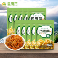 巴康菜 鲜脆榨菜丝85gX10袋 涪陵榨菜 下饭菜咸菜酱腌菜泡菜咸菜