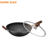 苏泊尔芯铁真不锈炒锅铁锅炒菜锅传统观铁锅不易粘锅CC32AA3