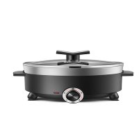 苏泊尔H28YK12电火锅小型家用多功能不沾学生宿舍电热一体锅新款