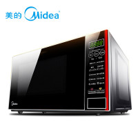 美的(Midea)微波炉 M1-L202B 黑色平板 智能菜单 一键操作 微波炉