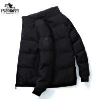 传奇保罗(CHUANQIBAOLUO)男秋冬季韩版潮流棉衣外套男大码立领休闲棉服加厚保暖夹克男