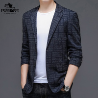 传奇保罗(CHUANQIBAOLUO)春秋男士小西装外套韩版修身22年高品质休闲单西服商务男装上衣