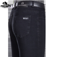 传奇保罗(CHUANQIBAOLUO)牛仔裤男春夏季新款中青年休闲直筒弹力柔软舒适凉感透气长裤