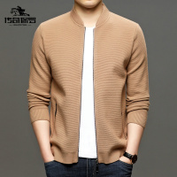 传奇保罗(CHUANQIBAOLUO)针织开衫男士毛衣外套常规款商务V领线衣男秋冬2022年新款潮流