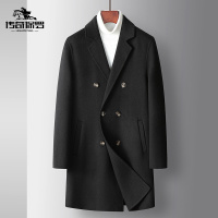传奇保罗(CHUANQIBAOLUO)毛呢大衣男中长款韩版修身羊毛妮子风衣外套双面尼冬季男士上衣潮