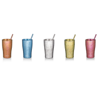 太可TAIC纯钛随心杯TSXB-T420带吸管带杯盖咖啡杯 红酒杯 隔热真空双层防烫