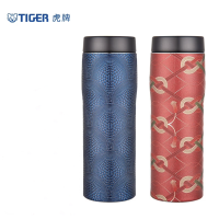 虎牌TIGER日本原装进口3D喷墨印刷立体感304不锈钢奥氏体型保温杯MJX-A483