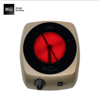 米技(MIJI)电陶炉围炉煮茶旅行便携Gala I 900W 金色款 德国进口炉芯煮茶炉不挑茶壶(迷你便携款)