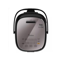 美的(Midea)电饭煲5LIH电磁加热智能24小时预约触摸操控一键香浓粥MB-HS5075