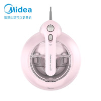 美的(Midea)除螨仪MT3 有线手持床上家用吸尘器 冰莹粉 紫外线杀菌除螨