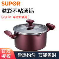 苏泊尔(SUPOR)汤锅不粘锅 22cm复底 电磁炉通用PT22K1