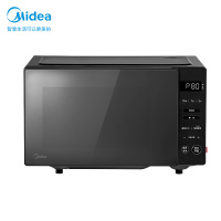 美的(Midea)微波炉PM20B1家用平板加热 20L大容量 微波 快速解冻 易清洁内胆[易见]微波炉